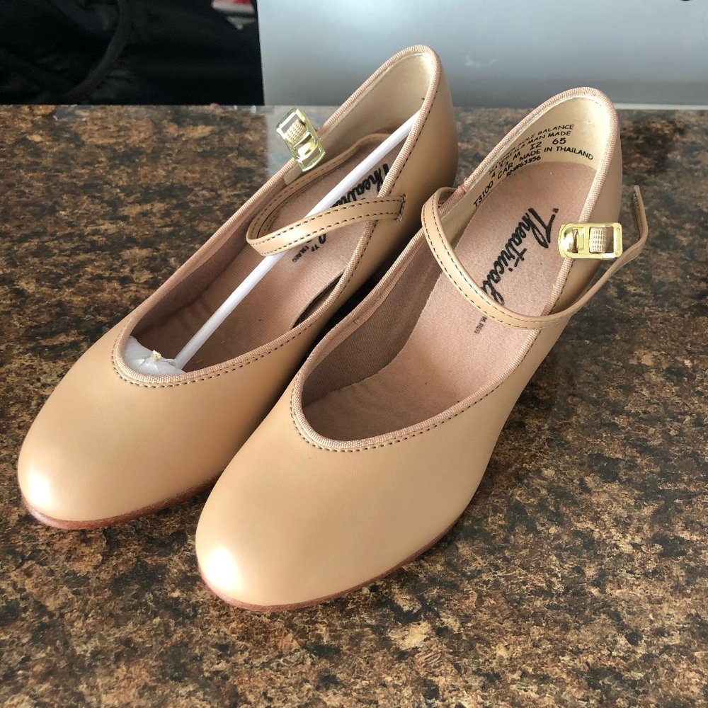 Tan Mary Jane Kids Shoes